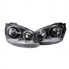 VW GOLF5 R32 GOLF5 GTI Jetta 2003-2009 Far Seti Sol Sağ Mercekli Siyah Krom TAK Calistir 1K6941039FBC Wisco