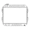 Toyota Hilux 5 2.4 D 1991-1997 Su Radyatörü Brazing MT 445X498X32 1640004010 Wisco