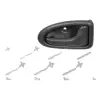 Renault Clio 1998-2005 Kangoo 1997-2008 Kapı İç Açma Kolu Sağ 7700434717 Nextpart