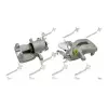 Volkswagen Golf VI Jetta 2005-2010 Fren Kaliper Arka Sol 1K0615423C Nextpart