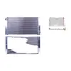 Mini Cooper R56 05-13. R55 Clubman 06-14. R57 Cabrio 2007- Su Radyatörü Brazing MT 590X334X24 8MK376754221 Wisco