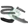 BMW E60 E87 E90 X1:E84 X3:E83 F20 F30 F10 X3:F25 Eksantrik Gergi Seti N47 Üst Gerici Zincir 2xKızak Ina