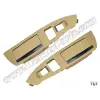BMW F01-LCI Cam Düğme Çerçevesi Set Arka Solsağ Küllüklü Bej Arka Güneşlik 51427322879 Wender