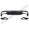 Mercedes W213 2016-2019 Tampon Difüzör Seti Tampon Difüzörü Arka 2 Çıkış Egz Uçlu Nikelajlı AMG 2138855402 Wender