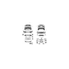 Mercedes W213 2020-2023 Gövde Kiti PDC Ön Arka O O Egz Uçlu AMG 2138807504 Wender