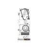 Mercedes W202 W203 W210 W211 W220 W163 Motor Yağ Radyatörü M112 M113 Yağ Filtre Kütüklü 1121880401 Behr-hel