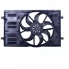 Audi A3 2013- Seat Ateca 2013- FAN Motoru Davlumbazli 410 MM 4 FIS 7 Kanat 450W 5Q0121203AA Wisco
