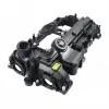 BMW F20 F21 F23 F30 F31 F32 F10 E84 F25 F26 F15 E89 Kulbutor Kapağı 2011-2019 Conta Aluminyum Si̇yah 11127625477AB Wisco