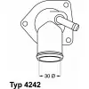 Opel Astra G Vectra B 1996- Termostat 92 °C 95517651 Vernet