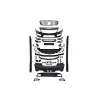 Mercedes W176 2012-2014 Gövde Kiti PDC Arka OO Egz Çıkışlı Marşpiyelli Panjurlu AMG A1762103 Wender