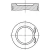 Opel Vectra B 2,0-16V X20XEV 1996-2000 Piston Sekman 86.50 050 90467041 Nural