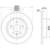 Opel Astra J 2009- Chevrolet Cruze 2009- Fren Diski Arka Tek 17 Inch 13502134 Bosch