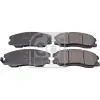 Opel Antara 2006- Chevrolet Captiva 2006- Fren Balatası Ön 20789468 Bosch