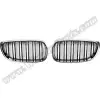 BMW E60+LCI 2003-2009 Panjur Set Krom Siyah Çift Çıtalı 51712155447 Wender