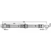 Opel Frontera 1992- Fren Hortumu 46201.00QAE Pagid