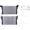 Volkswagen Jetta Golf 6 2009- Turbo Radyatörü Intercooler 615X405X32 1K0145803AF Wisco