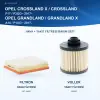 OPEL CROSSLAND X / CROSSLAND (P17, P2QO) Hava+Yakıt Filtre Bakım Seti (+1 Araç)