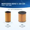 MERCEDES BENZ C (W202) Yağ+Yakıt Filtre Bakım Seti