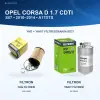 OPEL CORSA D (S07) Yağ+Yakıt Filtre Bakım Seti