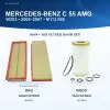 MERCEDES BENZ C (W203) Hava+Yağ Filtre Bakım Seti