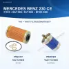 MERCEDES BENZ 123 (C123) Yağ+Yakıt Filtre Bakım Seti