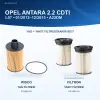 OPEL ANTARA A (L07) Yağ+Yakıt Filtre Bakım Seti