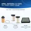 OPEL ANTARA A (L07) Yağ+Yakıt+Polen Filtre Bakım Seti