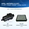 OPEL ANTARA A (L07) Yakıt+Polen Filtre Bakım Seti