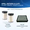 OPEL ANTARA A (L07) Yakıt+Polen Filtre Bakım Seti