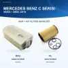 MERCEDES BENZ C (W204) Hava+Yağ Filtre Bakım Seti