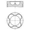 Opel Vectra A 79,50 1.6 8V X 1.6SZ X 1.6SZR E 1.6NZ 1992- Piston Sekman 79.48 050 87-71685 Nural
