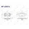Ford Transit 2011-2015 Fren Balata Arka 7701206609 Nextpart