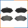 Mercedes-benz A 1997-2004 Fren Balata Ön A168 420 0020 Nextpart