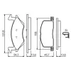Toyota Corolla 1987-1992 Fren Balata Ön Ikazli Tel Delikli 04491-02010 Nextpart