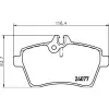 Mercedes-benz A 2005-2011 Fren Balata Ön A1694200220 Nextpart