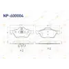 Renault Megane 2002-2008 Fren Balata Ön 410600012R Nextpart