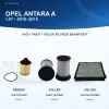 OPEL ANTARA A (L07) Yağ+Yakıt+Polen Filtre Bakım Seti