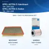 OPEL ASTRA G (T98) Hava+Yakıt Filtre Bakım Seti