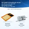 VW CADDY III (2KA, 2KH, 2CA, 2CH) / VW CADDY III (2KB, 2KJ, 2CB, 2CJ) Hava+Yakıt Filtre Bakım Seti