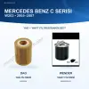 MERCEDES BENZ C (W203) Yağ+Yakıt Filtre Bakım Seti