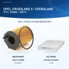 OPEL CROSSLAND X / CROSSLAND (P17, P2QO) Yağ+Polen Filtre Bakım Seti