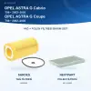 OPEL ASTRA G (T98) Yağ+Polen Filtre Bakım Seti