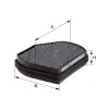 Klima Filtresi W202 W210 Karbonlu