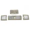 Mercedes W251 2010-2013 Klima Kalorifer Izgarası Set 4ad Ön Arka Nikelajlı Bej 2518302654.1148 Wender