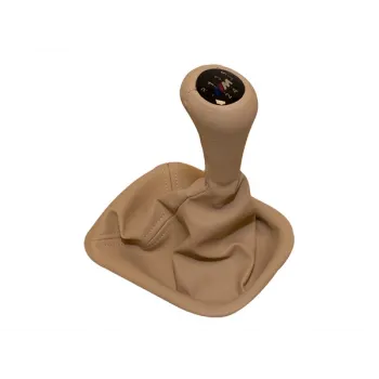 BMW Topuzlu Vites Körüğü E34 -5 İleri- Man.Şanz; Bej Suni Deri -///M-