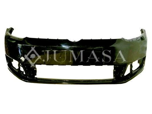 VW Caddy 2011-2015 Bumper Front Primed Without Sensor Headlight Without Washer TUV Belg 1T0807221MGRU Poliplast