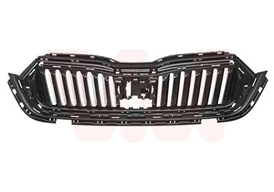 Skoda Octavia 4 2020- Grille Gloss Black Framed 5E3853761AF9RS1 Wisco