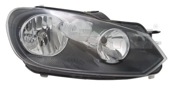 VW Golf 6 GTI (2008-2013 Between Golf 6 Compatible) Headlight Set Left Right Single Projector 7.5 Look J LED 5G1941005E Wisco