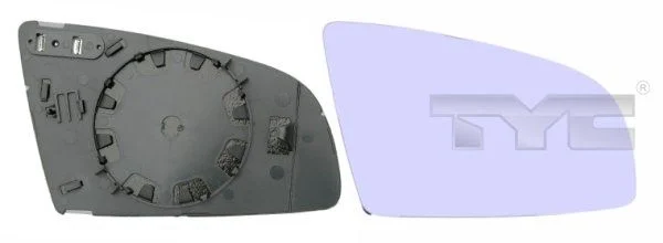 Audi A6 (4F2) 2004-2008 Left Heated Mirror Glass Wide Angle 8E0857535C Viewmax
