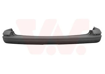 VW T7 2015- Bumper Rear Black 2 Door Boot TUV Certified 7E0807417C9B9 Poliplast